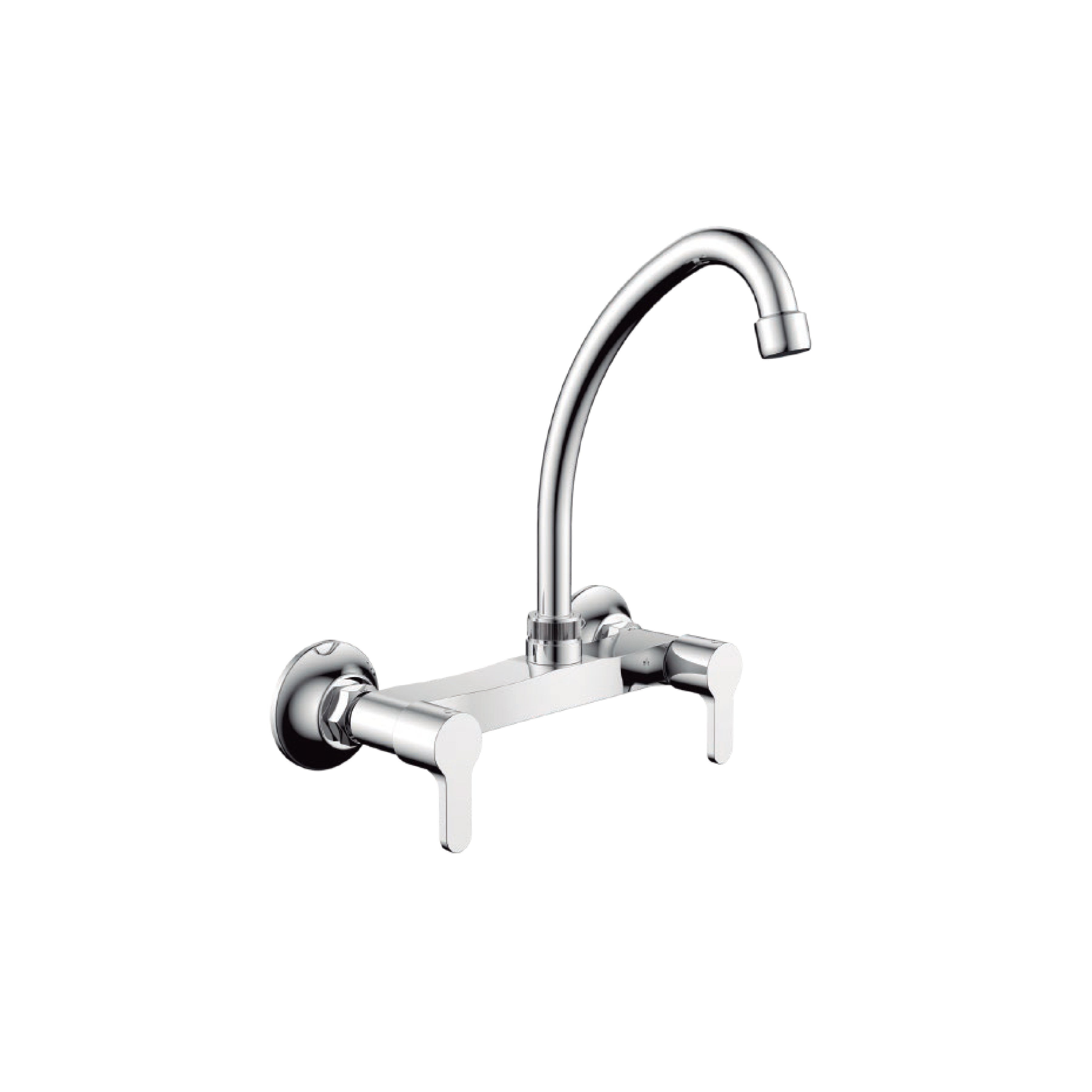 Mezcladora P/Cocina 8" Pared Tip. Ganzo -3011- New Style - Aleta1 Fratelli